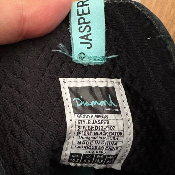 Ibn Jasper x Diamond Supply Co. Jasper “Woven Collection” Men’s size 10.5 - Picture 5 of 5